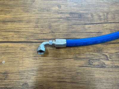 画像2: P/S用高圧ホースエンド #6 45°