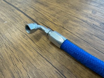 画像1: P/S用高圧ホースエンド #8 90°